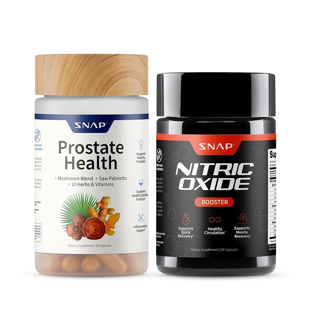 🛡️ PROSTATE HEALTH + NITRIC OXIDE – REFUERZA TU BIENESTAR MASCULINO DE FORMA NATURAL